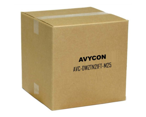 Avycon AVC-DWZTN21FT-M25 640 X 512 Dual Window Temperature Detection Thermal PTZ HD Camera, 25mm Lens