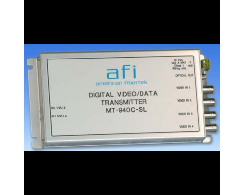 American Fibertek MR-940C-SL 4 Ch Digital Video 10 Bit Module Receiver