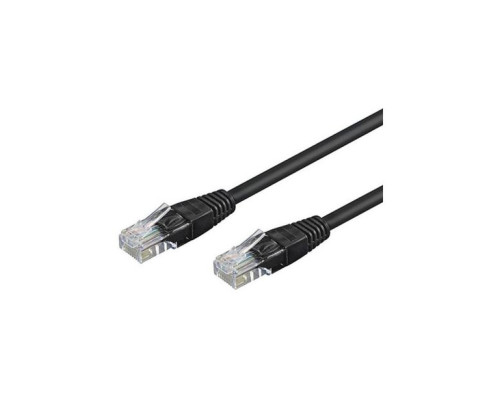 MDY Group 907133 Network CAT 5e Patch Cable RJ-45 for LAN/Ethernet/Modem, Black, 7 Feet