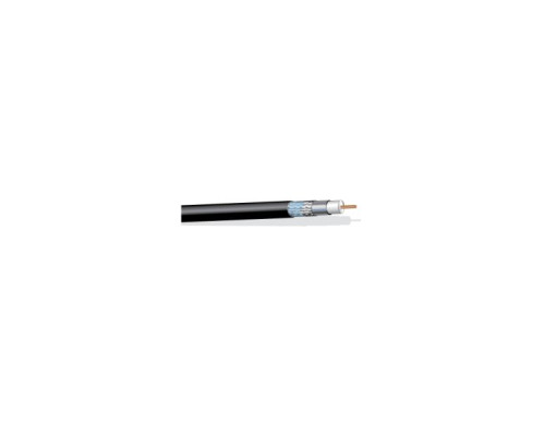 West Penn 1110BK1000 Solid RG11/U Type Coaxial Cable Black 1000 ft