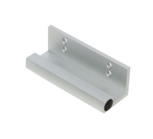 Nascom N205A-M Standard Overhead Door L Shaped Magnet, Silver