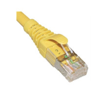 ICC ICPCSG15YL Category 6A FTP Patch Cord 15-Feet Yellow