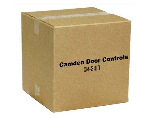 Camden Door Controls CM-8100-R Spring Return, N/O, Momentary, Red Button