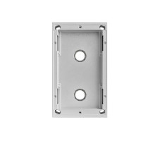 Urmet 1168-312 Housing with Wall Frame, 2 Modules, Alpha, Surface Wall Mount