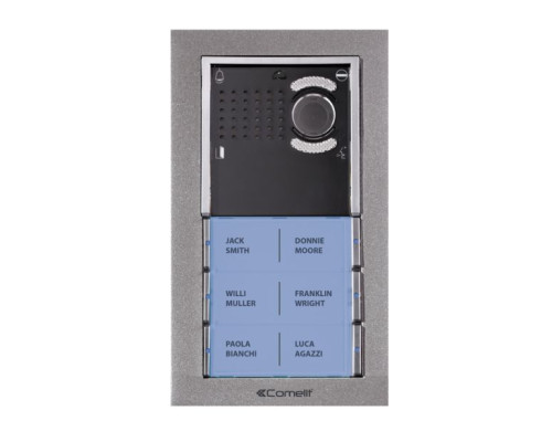 Comelit IV6F EZ-Pack Video Entry Panel Kit (Flush) 6 button