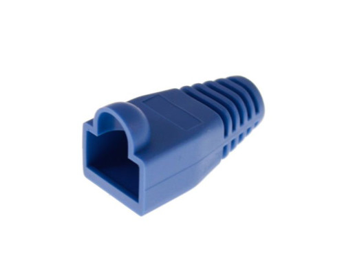 Platinum Tools 105082 RJ45 Boot, 6.5 mm Max OD, Blue 100 Pack