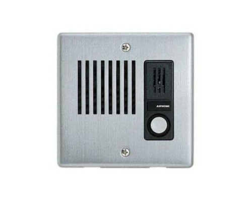 Aiphone IE-JA Flush Mount Door Station, Stainless Steel Cover