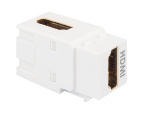 ICC IC107AHMWH 90 degree HDMI Female-to-Female Module White