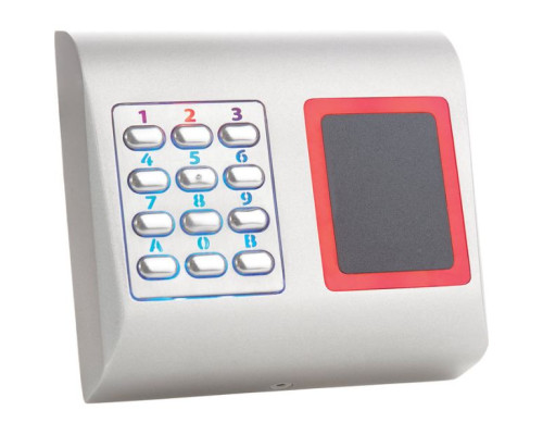 Camden Door Controls CV-930-20-SL Metal Proximity Reader & Keypad, Metallic Silver Finish