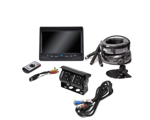 RVS Systems RVS-813613-NM-01 480 TVL Dual Lens Backup Camera, 7