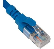 ICC ICPCSX05BL Patch Cord, CAT6A, U/FTP, 5 Feet, 10 Pack, Blue