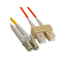 ICC ICFOJ2M702 LC-SC 2M 50/125 m OM2 MM Duplex Fiber Optic Jumper