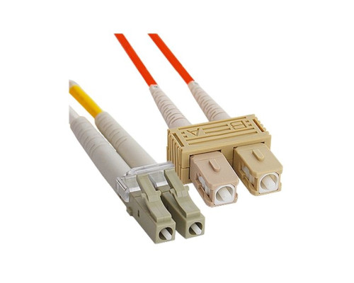 ICC ICFOJ2M702 LC-SC 2M 50/125 m OM2 MM Duplex Fiber Optic Jumper