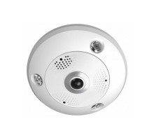 Cantek CT-NCA2C-FEA 12 MP IR Network Fisheye Camera with 1.29mm Lens