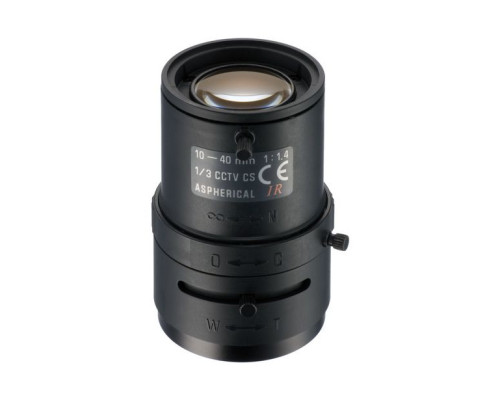 Tamron 13VM1040ASIR Infrared Lens, 10-40mm with F/1.4 Aperature