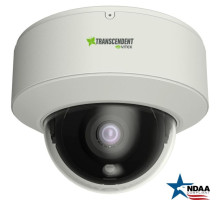 Vitek VTD-TND4RFA4-2 4 Megapixel Network Outdoor IR Dome Camera with 2.8mm Lens, Ivory