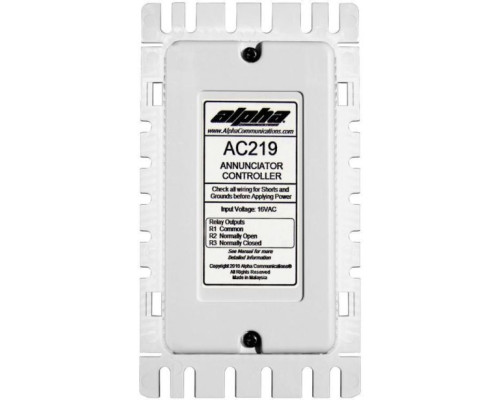 Alpha AC219 Annunciator Controller with Tone