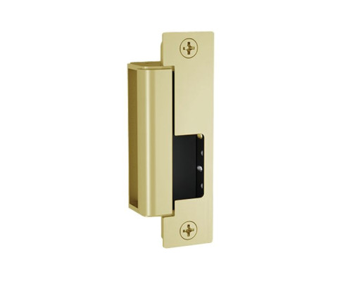 HES 1500-606 Heavy Duty Electric Strike Bodies in Satin Brass