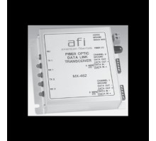 American Fibertek MRX-482 Dual Multiprotocol Data Module MM Receiver