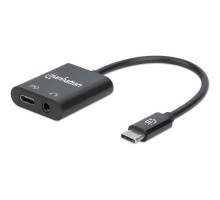 Manhattan 153355 USB-C to Headphone Jack Adapter