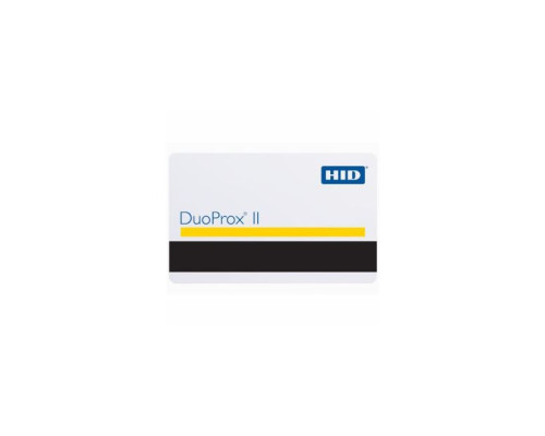 HID 1536LCCMN-120612 DuoProx II Proximity Cards with Hi-Co Magnetic Stripe