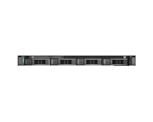 Hanwha Vision WRR-P-E200W3-48TB Wisenet WAVE Optimized 1U Rack Server, 48TB