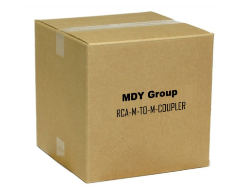 MDY Group RCA-M-TO-M-COUPLER RCA Male Coupler