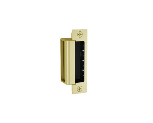 HES 1600-606 Dynamic Low Profile Electric Strike Bodies in Satin Brass