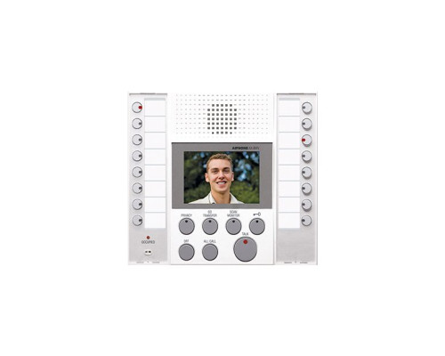 Aiphone AX-8MV-W Audio/Video Master Station, White