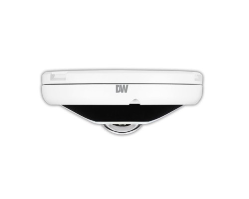 Digital Watchdog DWC-PVF5Di1TW 5 Megapixel Fisheye Vandal Dome IP Camera, 1.5mm Lens