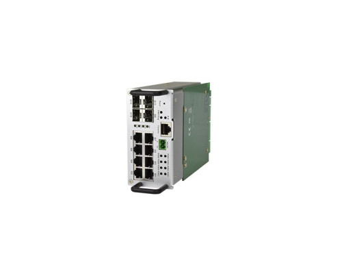 Comnet CNGE12FX4TX8MS 12-port All Gigabit Hardened Managed Switch (8) 10/100/1000Base-TX & (4) 100/1000Base-FX Ports