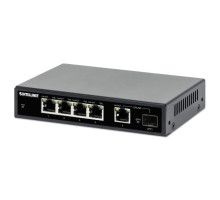 Intellinet 561822 5-Port Gigabit Ethernet PoE+ Switch with SFP Port