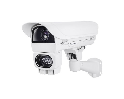 Vivotek IP9165-LPCKIT-S 2 Megapixel Day/Night Outdoor IR License Plate Camera for Street Monitoring, 12-40mm Lens