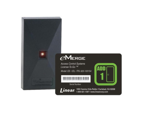 Linear ES-1DLB eMerge Essential1-Door Addition Licensew/1-Reader Bndl