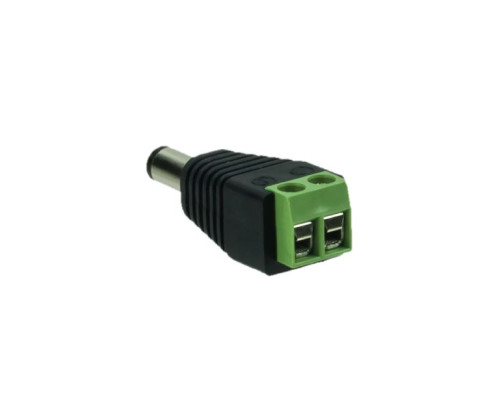 Avycon AVA-PIGTAIL-TM-M DC Plug Terminal Block, Male