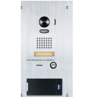 Aiphone IS-DVF-RP10 Stainless Steel Flush Mount Video Door Station