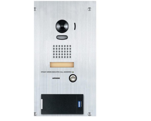 Aiphone IS-DVF-RP10 Stainless Steel Flush Mount Video Door Station