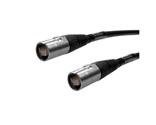 West Penn CN-SC6ETTAC-75 Category 6 Ultra Rugged Shielded Cable with Tactical EtherCon Connections, 75 Feet