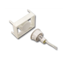 GRI 180MC-12-W-IND Door Channel Magnet with 3/4â€ & 1â€ Recessed Switch 1â€ on steel Closed Loop, White