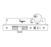 Adams Rite 1830-02-313 Bottom Rail Deadlock (Swingbolt) with 31/32