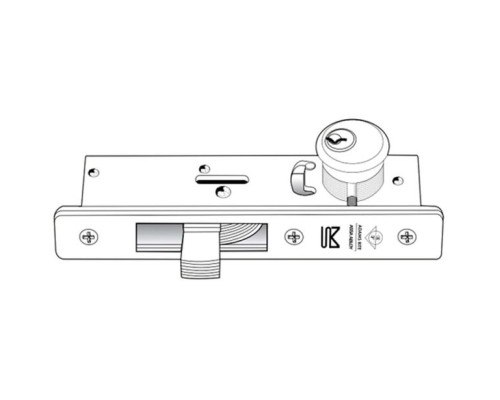 Adams Rite 1830-02-313 Bottom Rail Deadlock (Swingbolt) with 31/32