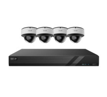 InVid INVID-K164D512 16 Channel NVR with 4TB + 12 x 5-Megapixel Dome Cameras