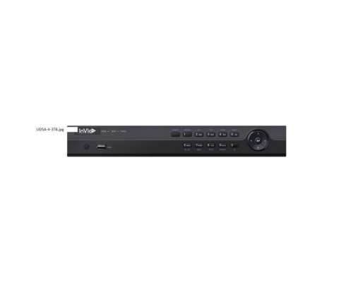 InVid UD5A-4-3TB 4 Channel Digital Video Recorder, 3TB