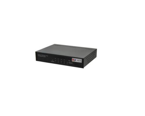 ACTi PPSW-2101 Eten PS-254 4-Port 802.3AT POE Switch