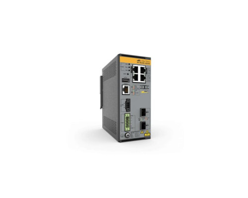 Hanwha Vision AT-IE220-6GHX-980 AT Industrial Rugged Switch with 4 x Gigabit Ethernet