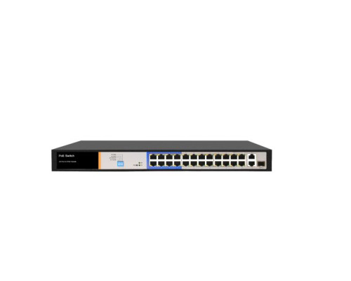 ENS POE-2402G 24+2 Port 10/100Mbps Unmanaged PoE Switch