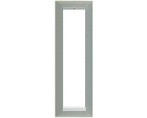 Alpha OF191S 1 Gang Panel Frame-Surface Aluminium