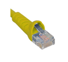 ICC ICPCSJ05YL Molded Boot Patch Cord, Yellow, 5 Ft.