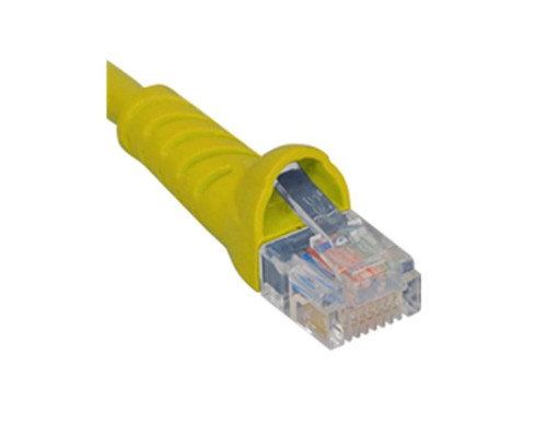 ICC ICPCSJ05YL Molded Boot Patch Cord, Yellow, 5 Ft.