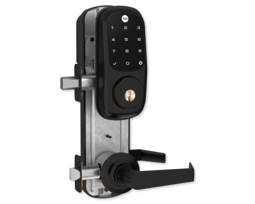 Yale YRC226ZW2NW50BP Assure Lock Interconnected Lockset with Touchscreen Deadbolt, Oil Rubbed Bronze